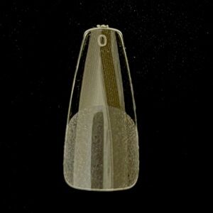 Size 0 coffin style nail tips